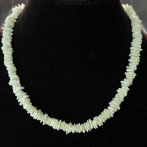 Vintage 18” Puka Shell Chip Necklace